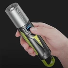 Portable USB Rechargeable LED Torch Light – Super Bright Camping Flashlight